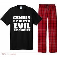 Genius By Birth Evil By Choice Pajama Set thumb 0