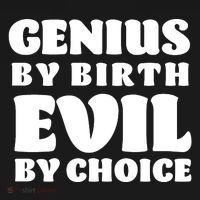 Genius By Birth Evil By Choice Pajama Set thumb 2