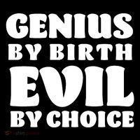 Genius By Birth Evil By Choice Tank Top thumb 6