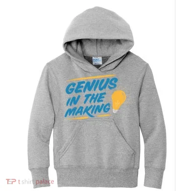 Genius In The Making Kids Hoodie