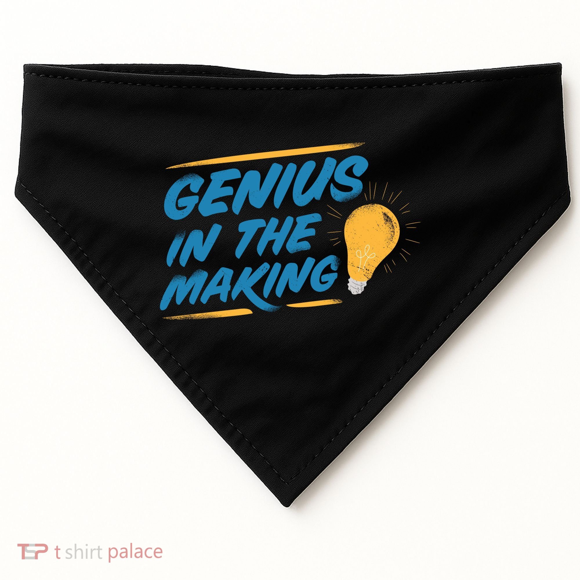 Genius In The Making USA-Made Doggie Bandana