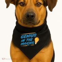 Genius In The Making USA-Made Doggie Bandana thumb 1