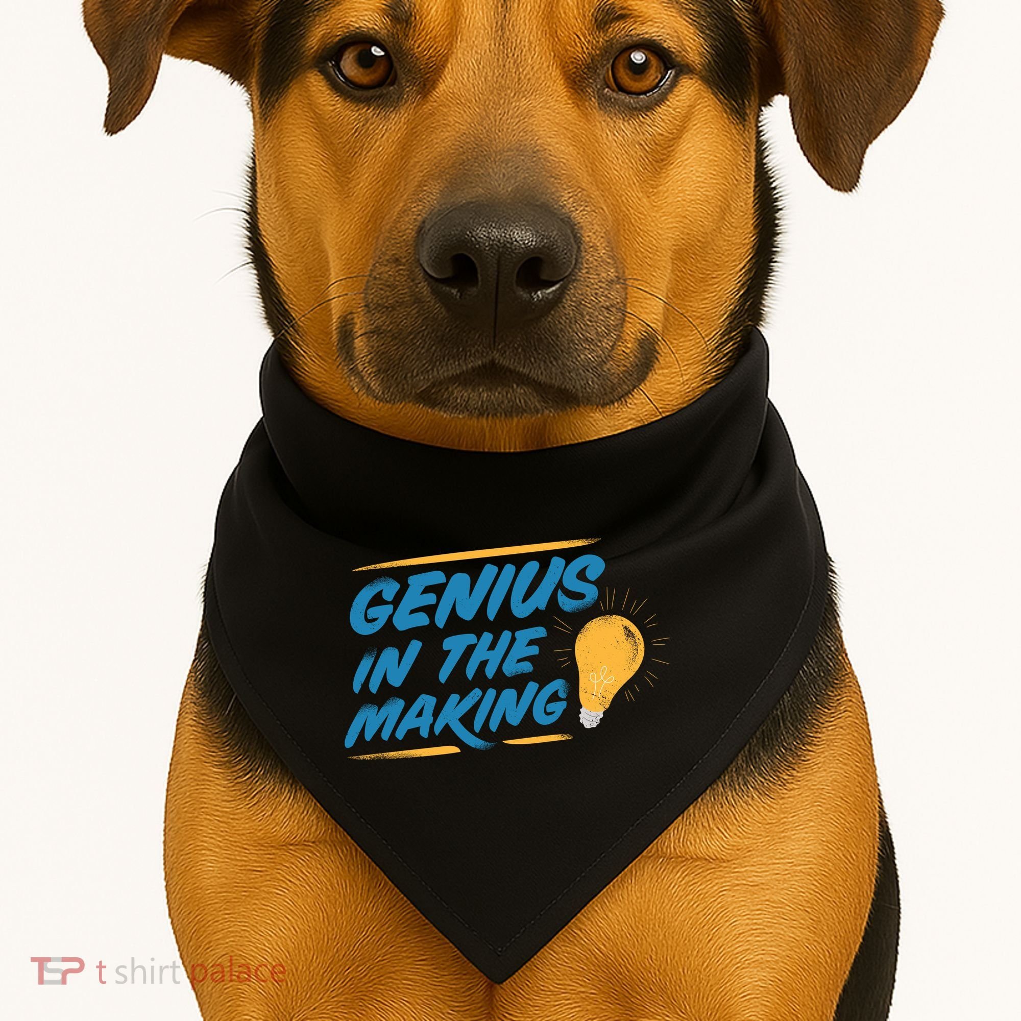 Genius In The Making USA-Made Doggie Bandana