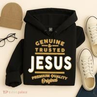 Genuine & Trusted Jesus Premium Quality Original Hoodie thumb 4