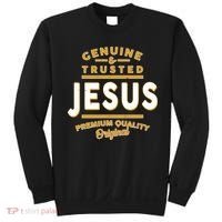 Genuine & Trusted Jesus Premium Quality Original Sweatshirt thumb 0