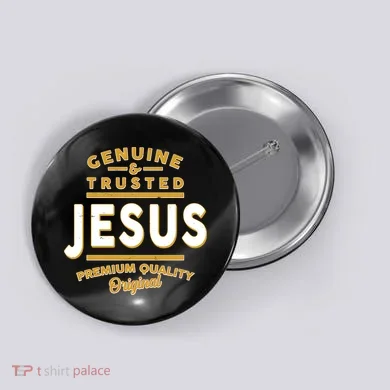 Genuine & Trusted Jesus Premium Quality Original Button