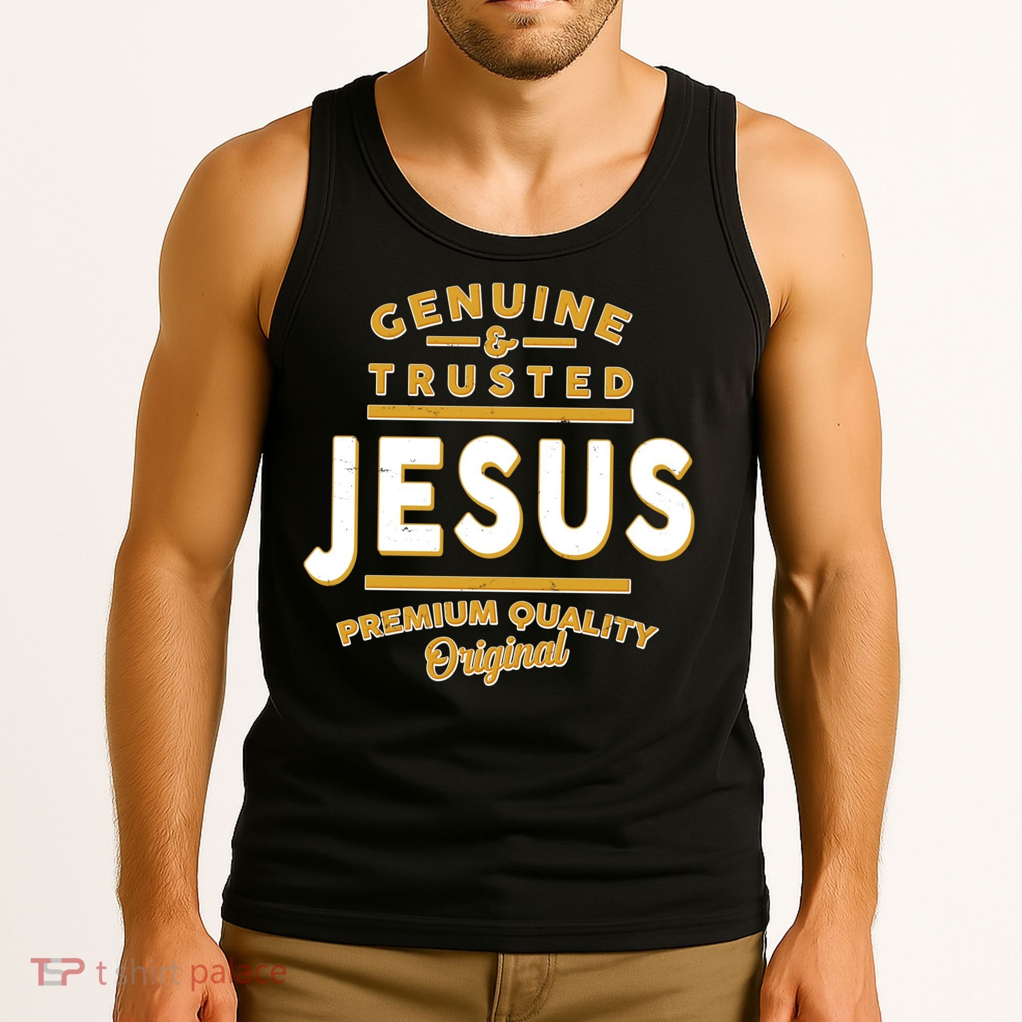 Genuine & Trusted Jesus Premium Quality Original Tank Top