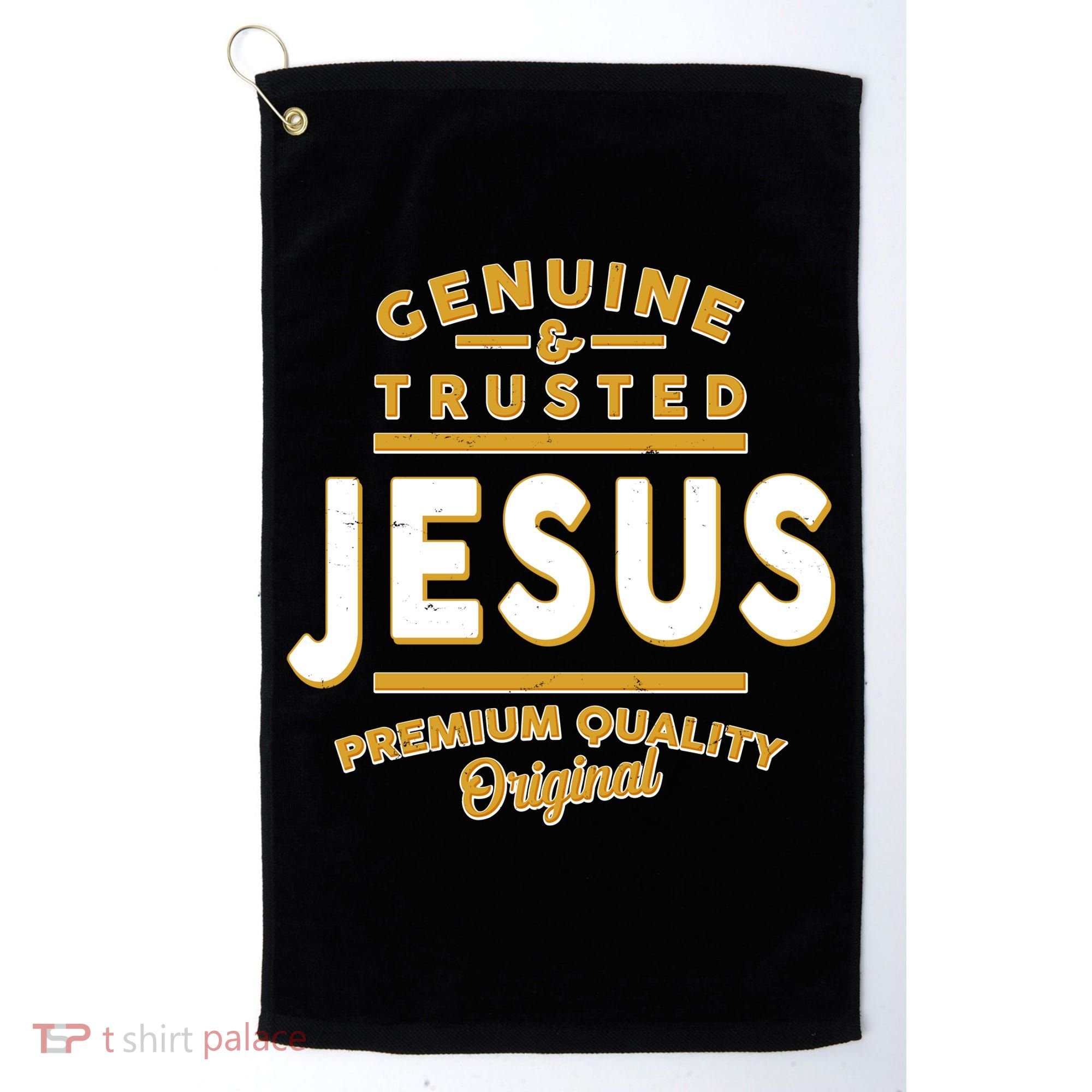 Genuine & Trusted Jesus Premium Quality Original Golf Towel