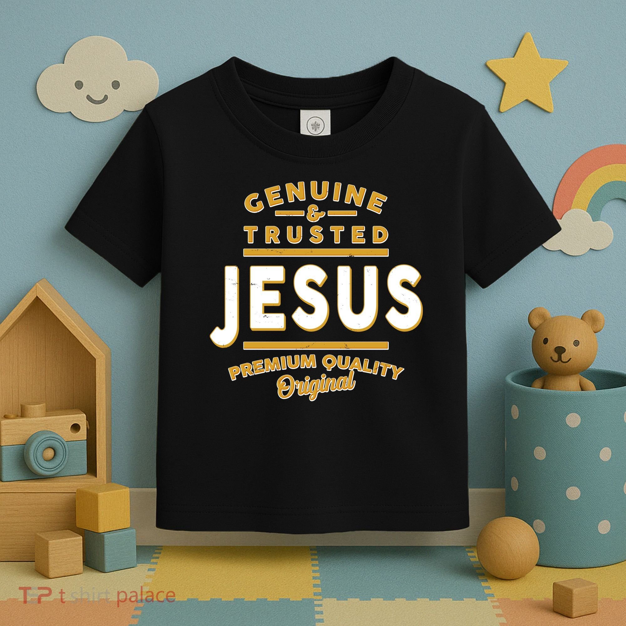 Genuine & Trusted Jesus Premium Quality Original Toddler T-Shirt