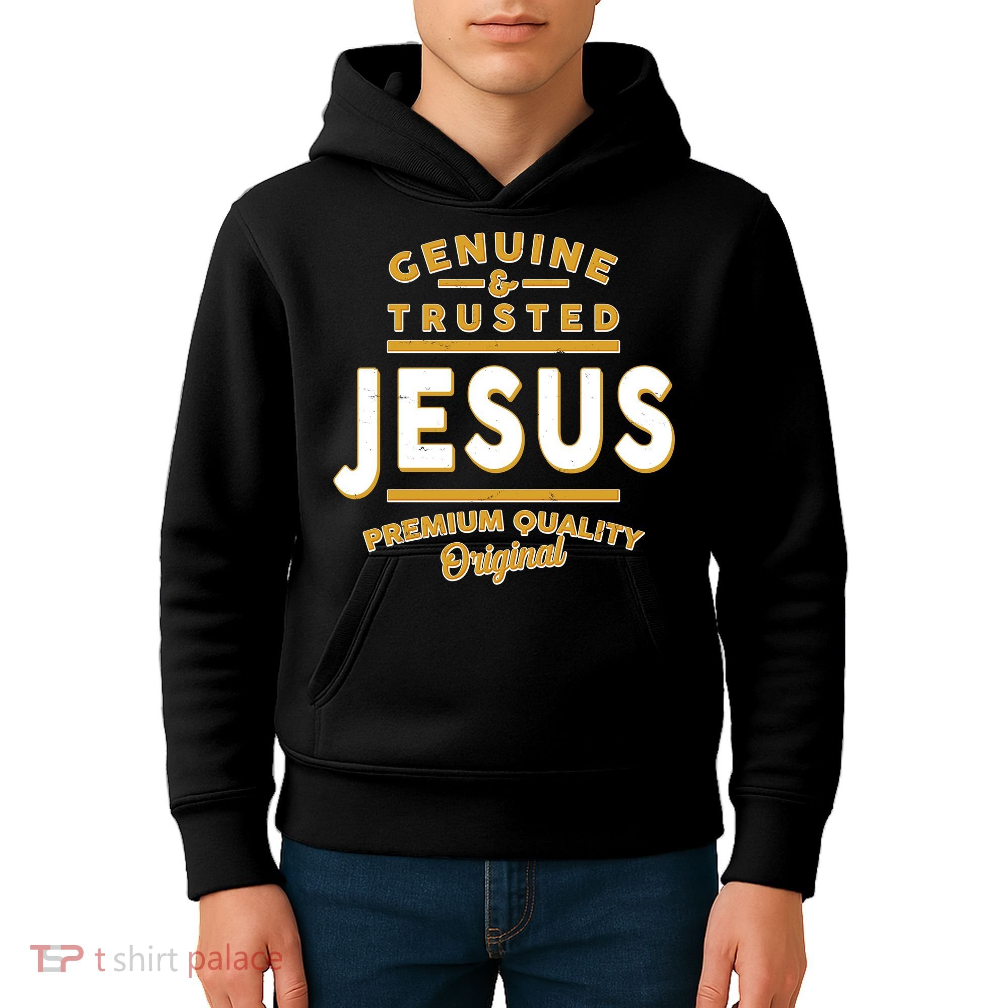 Genuine & Trusted Jesus Premium Quality Original Kids Hoodie