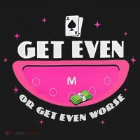Get Even Or Get Even Worse Kids Long Sleeve Shirt thumb 2