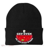 Get Even Or Get Even Worse Beanie thumb 0