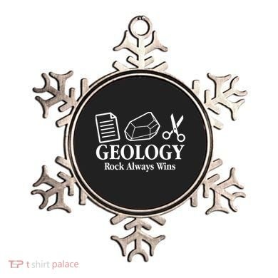 Geology Rock Always Wins Ornament
