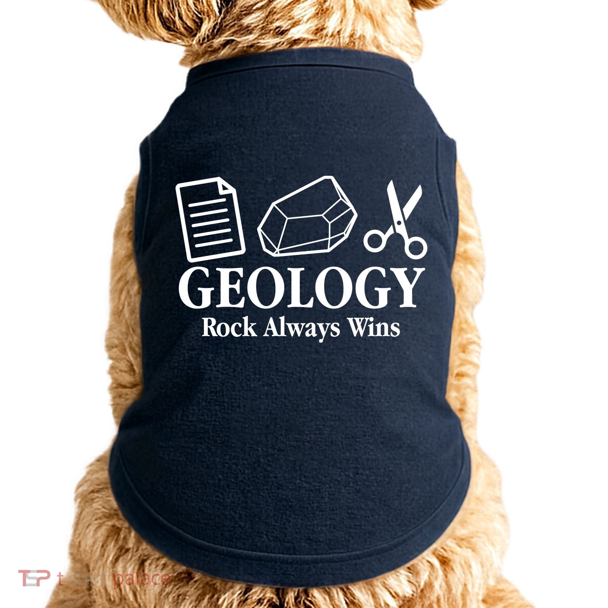 Geology Rock Always Wins Doggie Tank