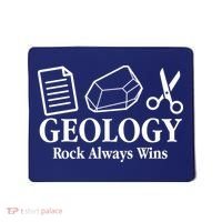 Geology Rock Always Wins Mousepad thumb 0