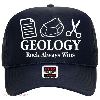 Geology Rock Always Wins Hat