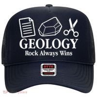 Geology Rock Always Wins Hat thumb 0