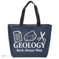 Geology Rock Always Wins Tote Bag thumb 0