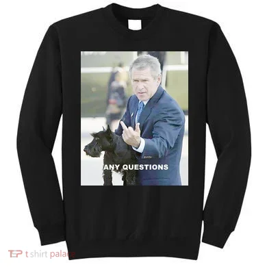 George Bush Middle Finger Sweatshirt