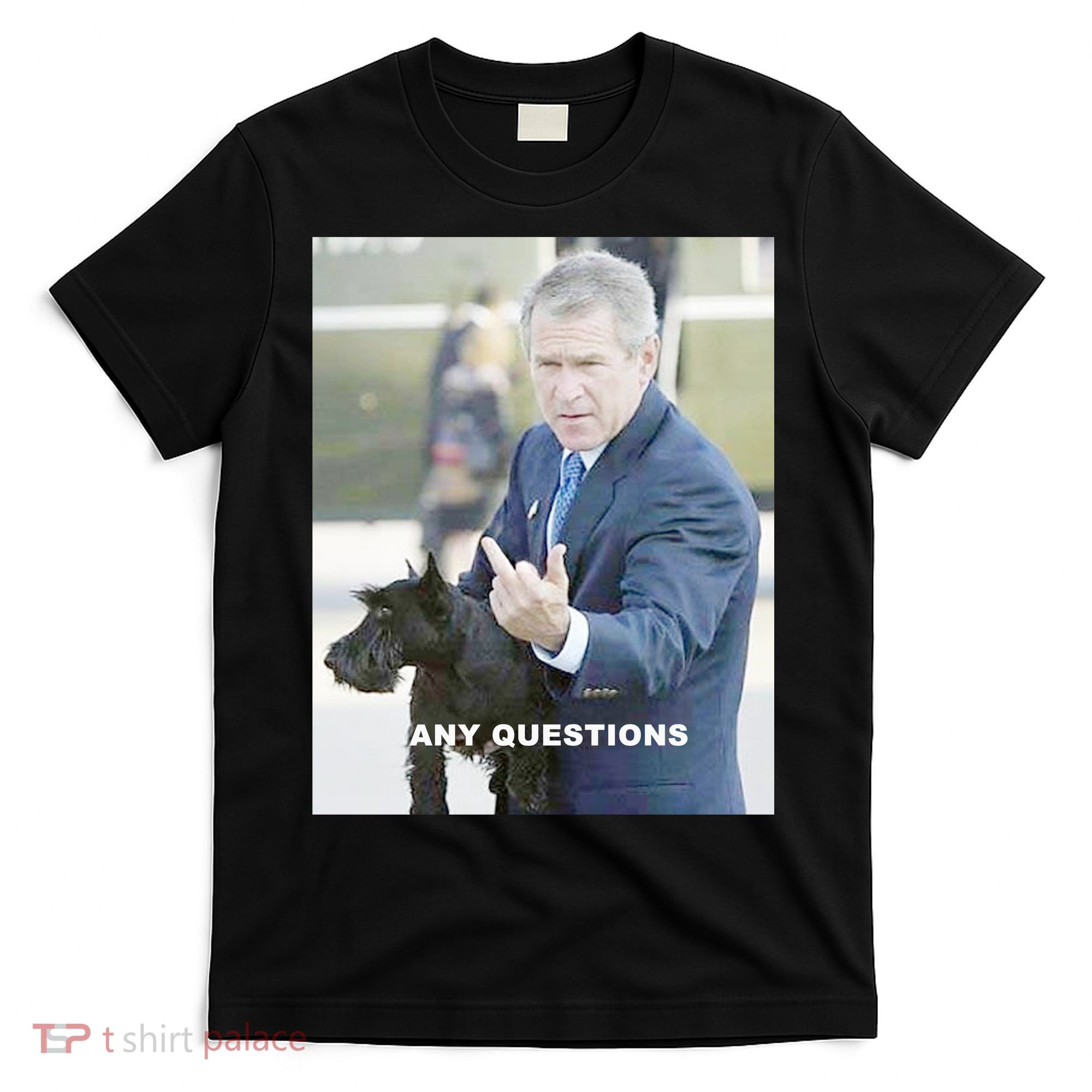 George Bush Middle Finger T-Shirt