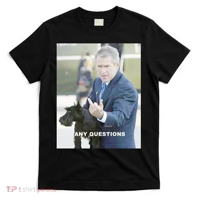 George Bush Middle Finger T-Shirt