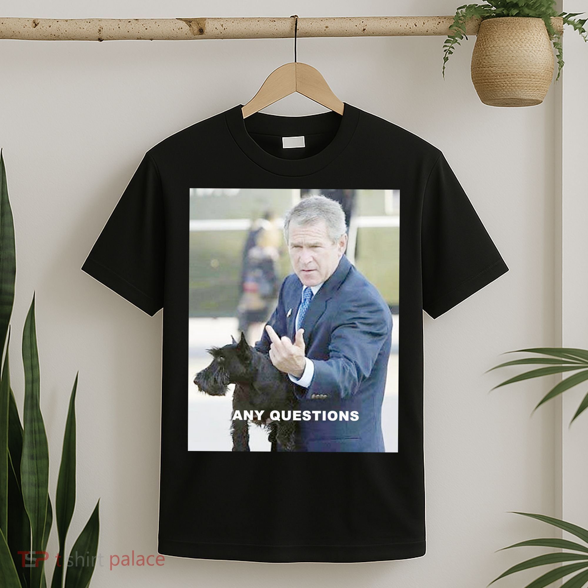 George Bush Middle Finger T-Shirt
