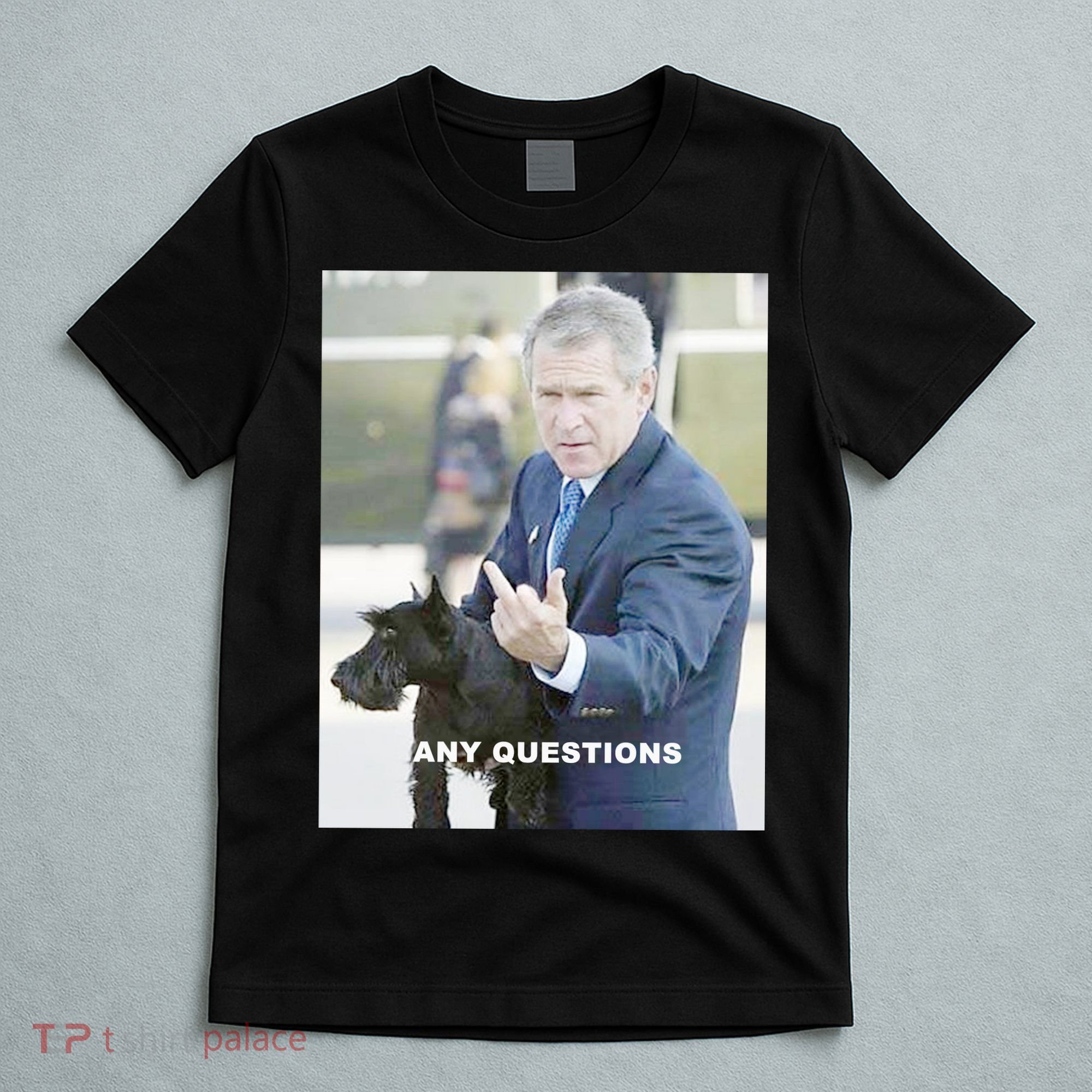 George Bush Middle Finger T-Shirt