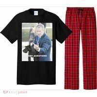 George Bush Middle Finger Pajama Set thumb 0