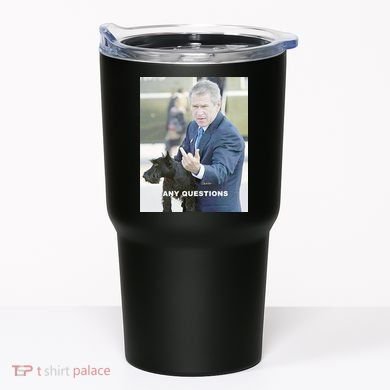 George Bush Middle Finger Tumbler