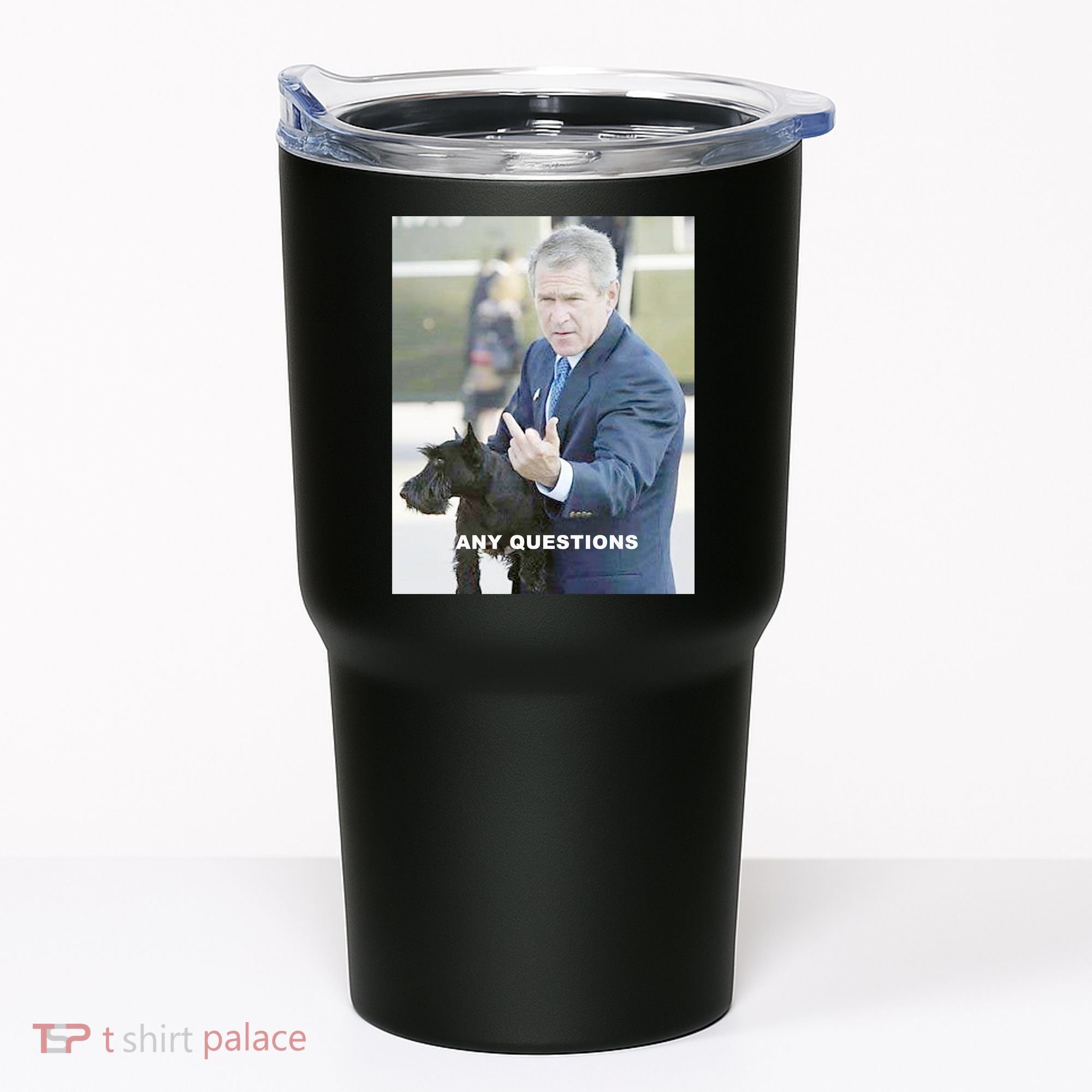 George Bush Middle Finger Tumbler