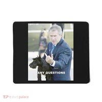 George Bush Middle Finger Mousepad thumb 0