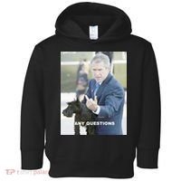 George Bush Middle Finger Toddler Hoodie thumb 0
