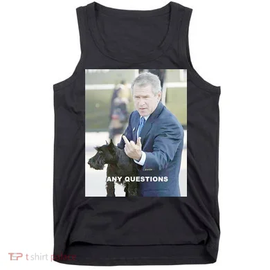George Bush Middle Finger Tank Top