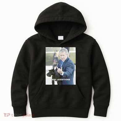 George Bush Middle Finger Kids Hoodie