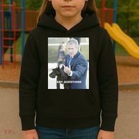 George Bush Middle Finger Kids Hoodie thumb 3