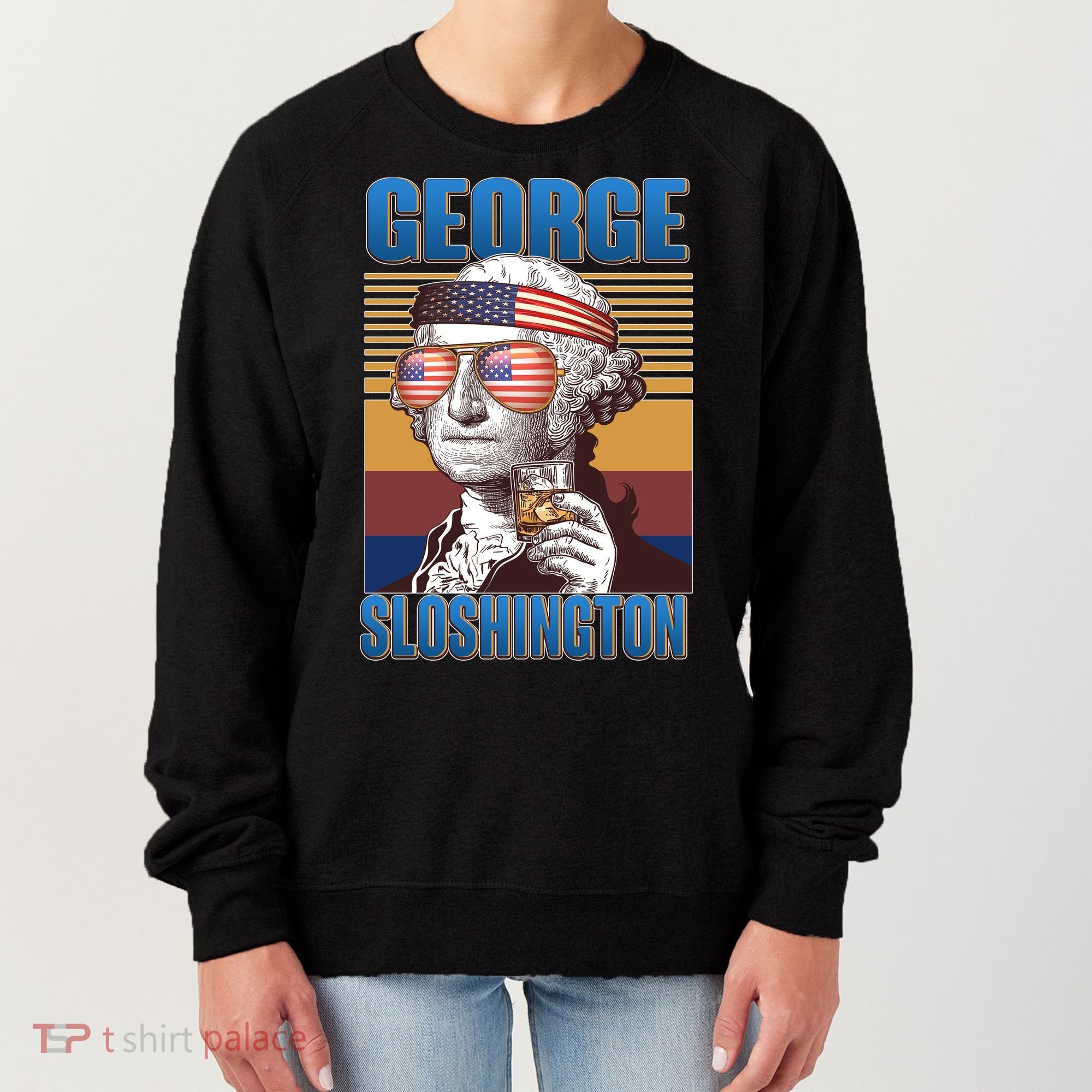 George Sloshington Women's Sweatshirt