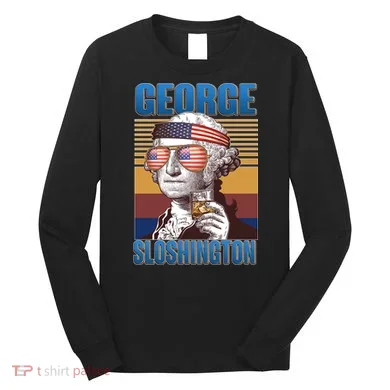 George Sloshington Long Sleeve Shirt