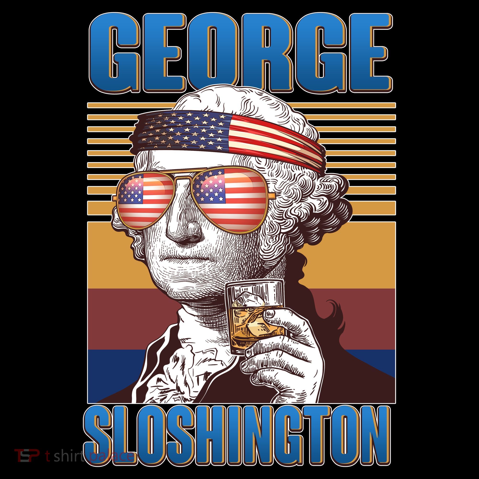 George Sloshington Long Sleeve Shirt