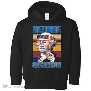 George Sloshington Toddler Hoodie