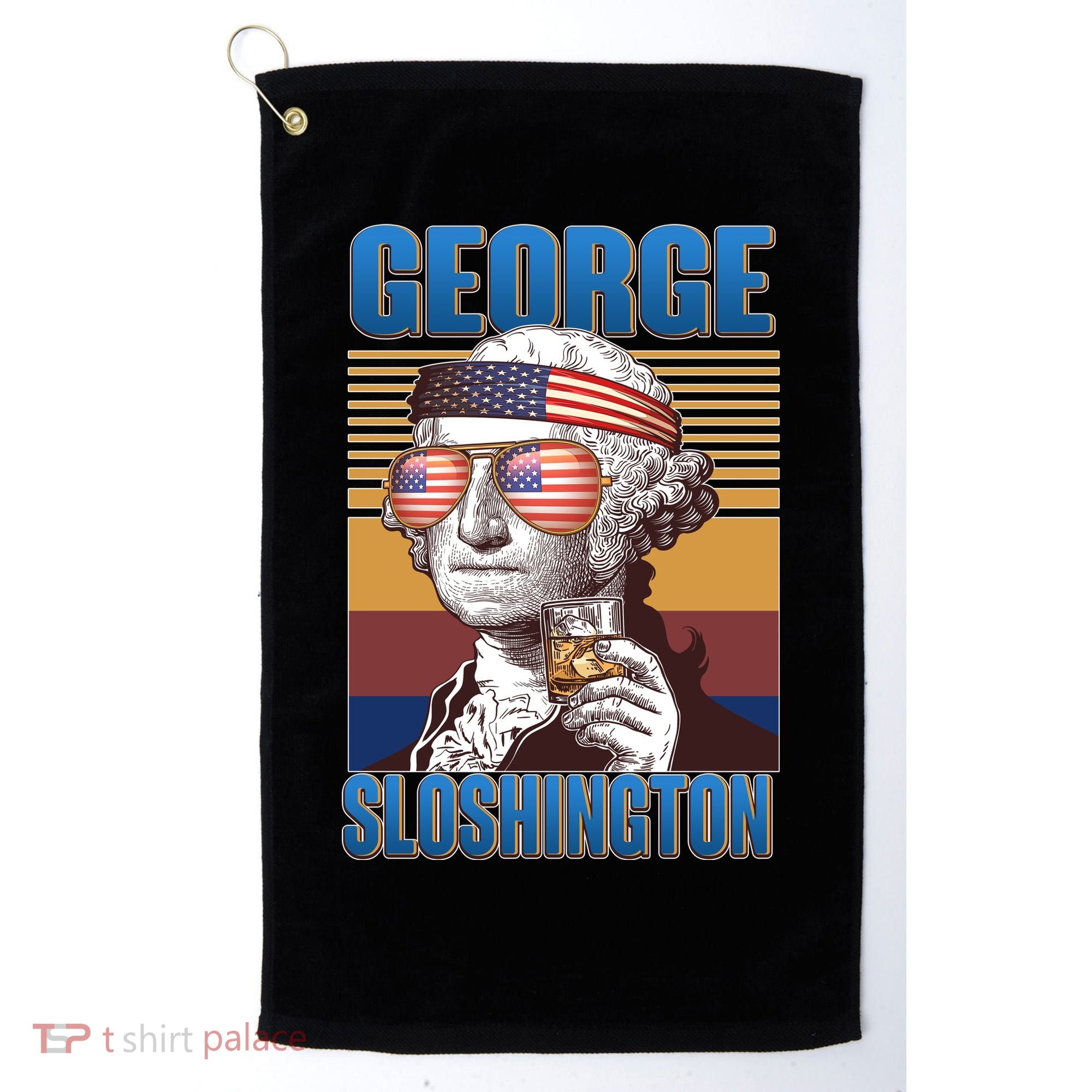 George Sloshington Golf Towel