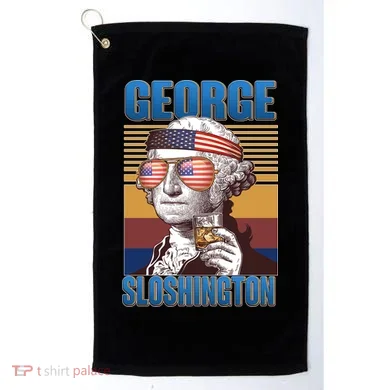 George Sloshington Golf Towel