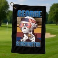 George Sloshington Golf Towel thumb 1
