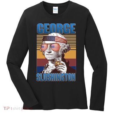 George Sloshington Women's Long Sleeve Shirt