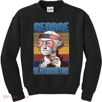 George Sloshington Kids Sweatshirt