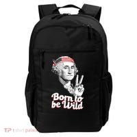 George Washington Born To Be Wild Backpack thumb 0
