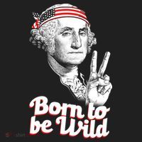 George Washington Born To Be Wild Tumbler thumb 3