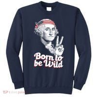 George Washington Born To Be Wild Sweatshirt thumb 0