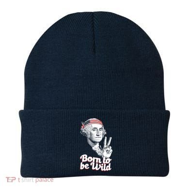 George Washington Born To Be Wild Beanie