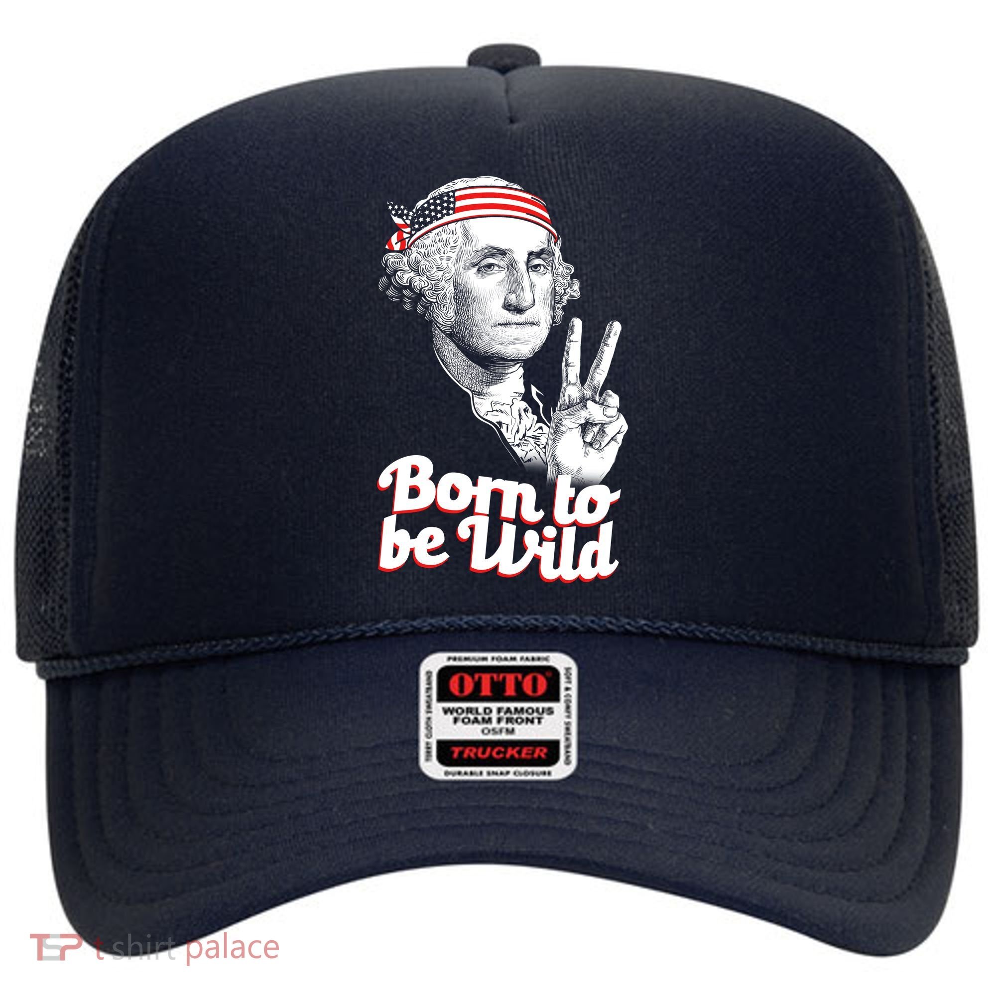 George Washington Born To Be Wild Hat