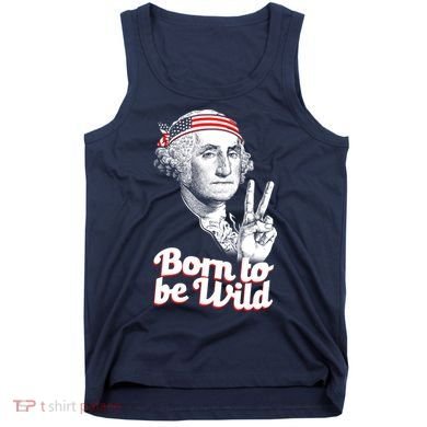 George Washington Born To Be Wild Tank Top